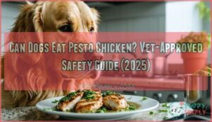 can dogs eat pesto chicken
