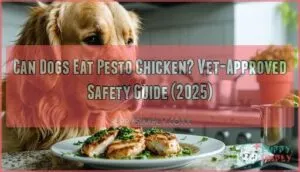 can dogs eat pesto chicken