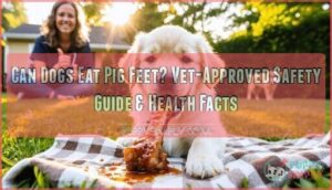 can dogs eat pig feet