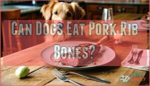 can dogs eat pork rib bones