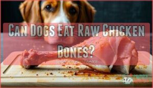 can dogs eat raw chicken bones