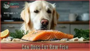can dogs eat raw fish