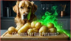 can dogs eat raw potatoes