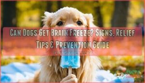 can dogs get brain freeze