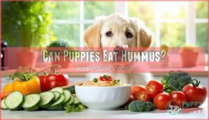 can puppies eat hummus