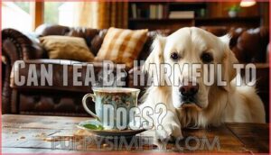 can tea be harmful to dogs