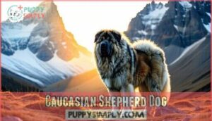 caucasian shepherd dog
