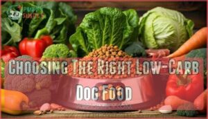 choosing the right low-carb dog food