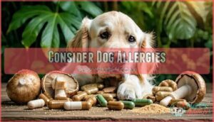 consider dog allergies