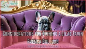 considerations for owning a lilac fawn french bulldog