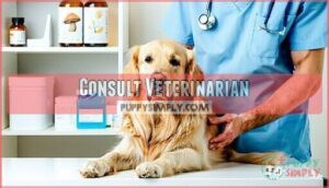consult veterinarian