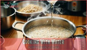 cooking with water