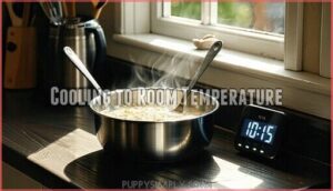 cooling to room temperature