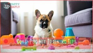 corgi pug mix training tips