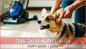 corgi shedding prevention