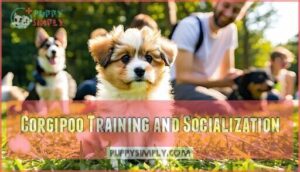 corgipoo training and socialization