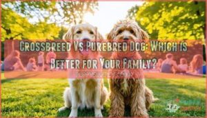 crossbreed vs purebred dog