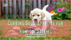 curbing dogs' appetite for non-food items