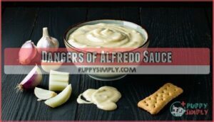 dangers of alfredo sauce