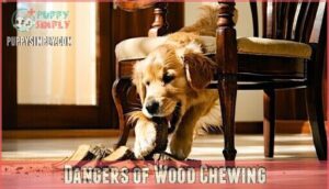 dangers of wood chewing
