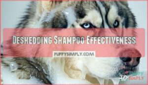 deshedding shampoo effectiveness