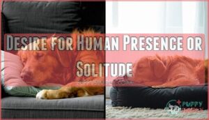 desire for human presence or solitude