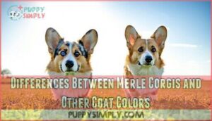 differences between merle corgis and other coat colors