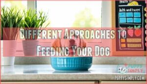 different approaches to feeding your dog