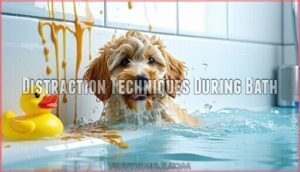 distraction techniques during bath