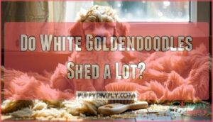 do white goldendoodles shed a lot