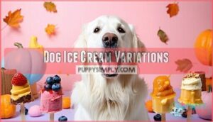 dog ice cream variations