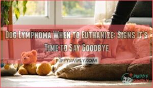 dog lymphoma when to euthanize