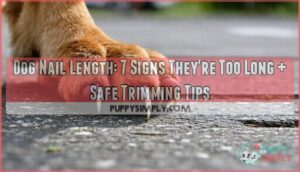 dog nail length