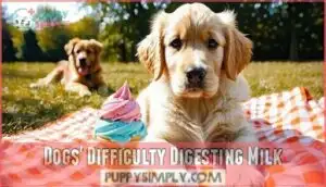 dogs' difficulty digesting milk dogs' difficulty digesting milk