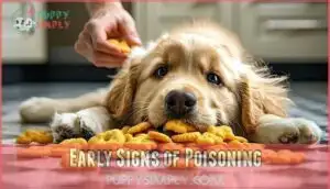 early signs of poisoning