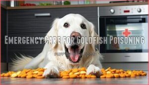 emergency care for goldfish poisoning