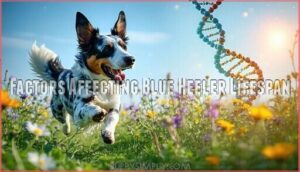 factors affecting blue heeler lifespan