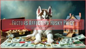 factors affecting husky price