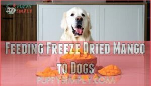 feeding freeze dried mango to dogs
