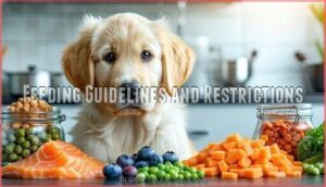 feeding guidelines and restrictions