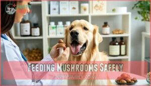 feeding mushrooms safely