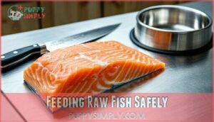 feeding raw fish safely