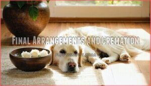 final arrangements and cremation