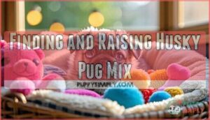 finding and raising husky pug mix