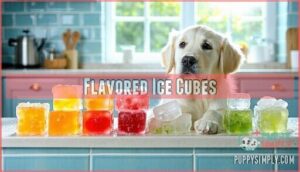 flavored ice cubes