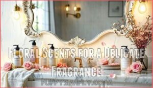 floral scents for a delicate fragrance