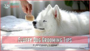 fluffy dog grooming tips