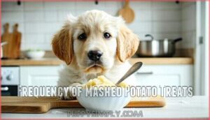frequency of mashed potato treats