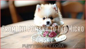 from the pomsky to the micro pomsky