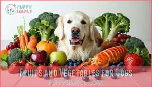 fruits and vegetables for dogs